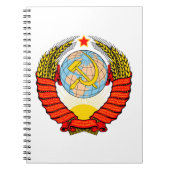 Nationaal Embleem van de Sovjet-Unie Notitieboek (Voorkant)