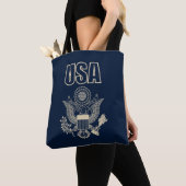 Nationaal embleem van de Verenigde Staten Tote Bag (Dichtbij)