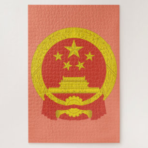 Nationaal Embleem van de Volksrepubliek China Legpuzzel