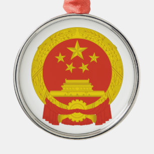 Nationaal Embleem van de Volksrepubliek China Metalen Ornament