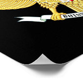 Nationaal Embleem van Indonesië Poster (Hoek)