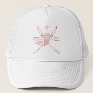 Nationaal Embleem van Oman Trucker Pet