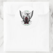 Nationaal embleem van Soedan Ronde Sticker (Tas)