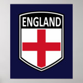 Nationaal - Engeland Poster (Voorkant)