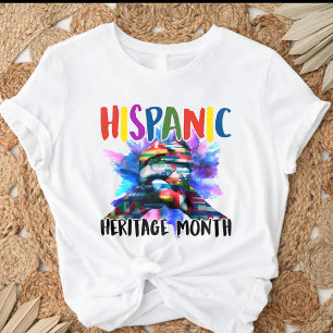 Nationaal erfgoedmaand van de Hispanics T-shirt