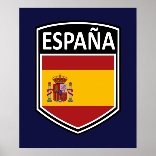Nationaal - España Poster (Voorkant)