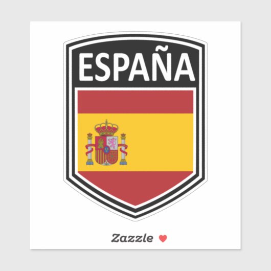 Nationaal - España Sticker (Vel)