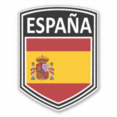 Nationaal - España Sticker (Voorkant)