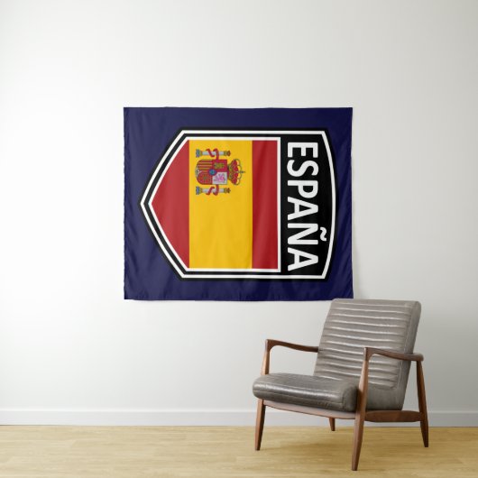 Nationaal - España Wandkleed (In Situ (horizontaal))