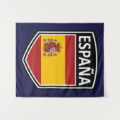Nationaal - España Wandkleed (Voorkant (horizontaal))