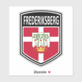 Nationaal - Frederiksberg Denemarken Sticker (Vel)