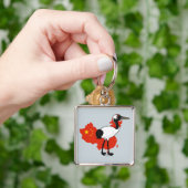 Nationaal geboortegebied: Rode kraan van China Sleutelhanger (Hand)