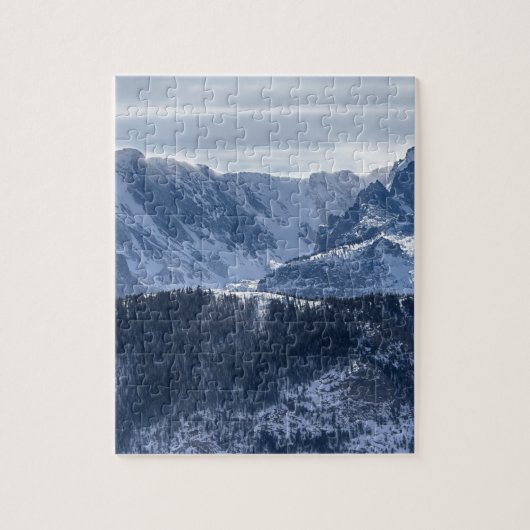 Nationaal gedeelte van het Rocky Mountains Legpuzzel (Verticaal)