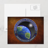 Nationaal Geospatial-Intelligence Agency (NGA) Briefkaart (Voorkant / Achterkant)