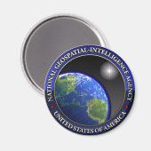 Nationaal Geospatial-Intelligence Agency (NGA) Magneet (Voorkant / Achterkant)
