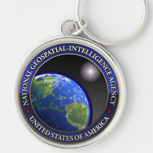 Nationaal Geospatial-Intelligence Agency (NGA) Sleutelhanger