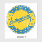 Nationaal - Göteborg Sverige | Sticker Zweden (Vel)