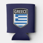 Nationaal - Griekenland Blikjeskoeler (Achterkant)