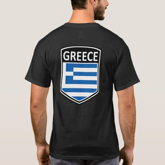 Nationaal - Griekenland T-shirt (Achterkant)