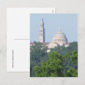 Nationaal Heiligdom van de Onbevlekte Ontvangenis Feestdagenkaart (Voorkant / Achterkant)