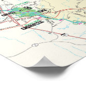 Nationaal herstelgebied van de rivier de Chattahoo Poster (Hoek)