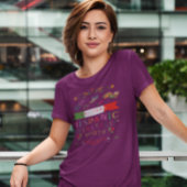 NATIONAAL HISPANIC HERITAGE MAAND ONTWERP T-SHIRT