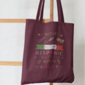 NATIONAAL HISPANIC HERITAGE MAAND ONTWERP TOTE BAG