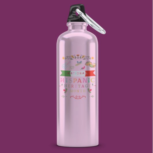 NATIONAAL HISPANIC HERITAGE MAAND ONTWERP WATERFLES