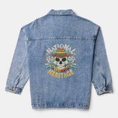 NATIONAAL HISPANISCH ERFGOED DENIM JACKET (Achterkant)