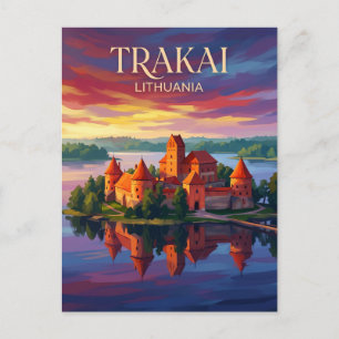 Nationaal Historisch Park Trakai Litouwen Briefkaart