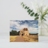 Nationaal historisch park van de Missierk Tumacori Briefkaart (Staand voorkant)