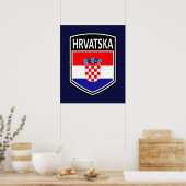 Nationaal - Hrvatska Poster (Keuken)