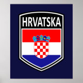 Nationaal - Hrvatska Poster (Voorkant)