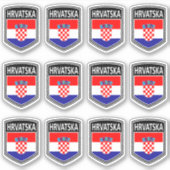 Nationaal - Hrvatska Sticker (Voorkant)