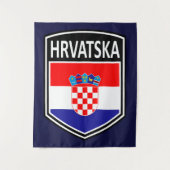 Nationaal - Hrvatska Wandkleed (Voorkant)