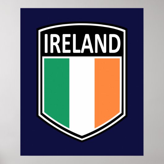 Nationaal - Ierland Poster (Voorkant)