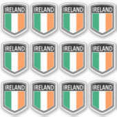 Nationaal - Ierland Sticker (Voorkant)