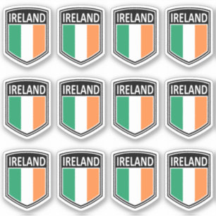 Nationaal - Ierland Sticker