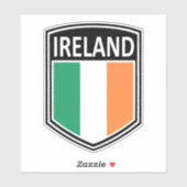 Nationaal - Ierland Sticker (Vel)