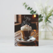 Nationaal Irlands Koffie Recept Briefkaart (Staand voorkant)