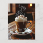 Nationaal Irlands Koffie Recept Briefkaart (Voorkant)