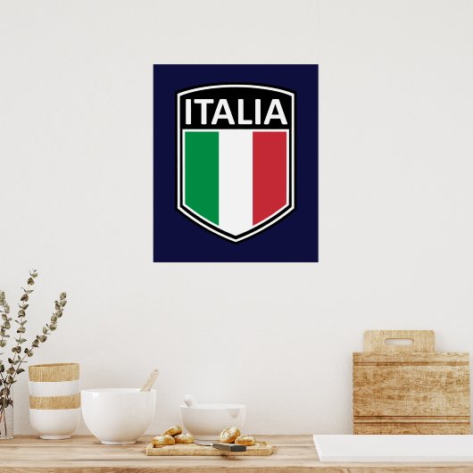 Nationaal - Italië Poster (Keuken)