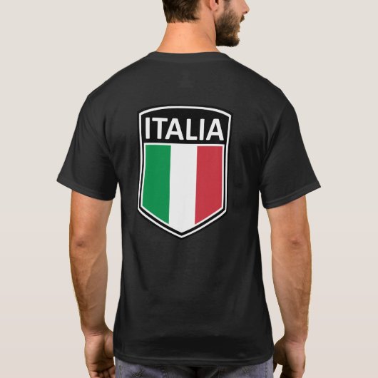 Nationaal - Italië T-shirt (Achterkant)