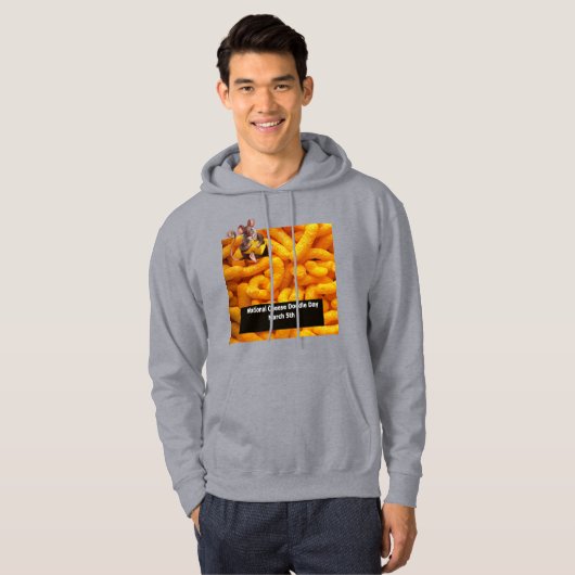 Nationaal kaasdeeg Dag Maart 5e Sweatshirt (Voorkant volledig)