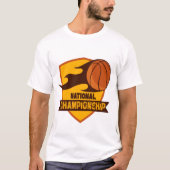 Nationaal kampioenschap 2023 Basketball T-shirt (Voorkant)