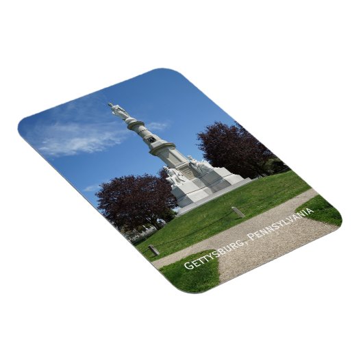 Nationaal kerkhof Gettysburg Magneet (Rechterzijde)