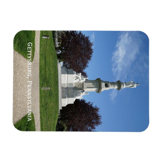 Nationaal kerkhof Gettysburg Magneet (Horizontaal)