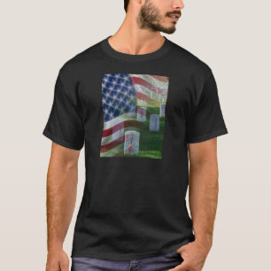 Nationaal kerkhof van Arlington, Amerikaanse vlag T-shirt
