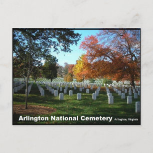 Nationaal kerkhof van Arlington in het najaar van  Briefkaart