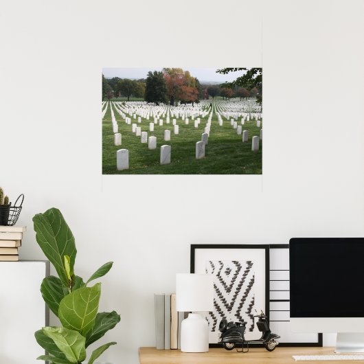 Nationaal kerkhof van Arlington Poster (Thuiskantoor)